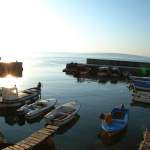 Beli, Morgenfoto vom Hafen - Cres - Kroatien