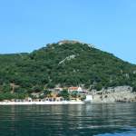 Beli und Strand vom Meer aufgenomen - Cres - Kroatien