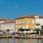 Häuser am Hafen von Poreč - Istrien - Kroatien