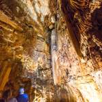 Gang durch die Jama-Grotta Baredine in Istrien